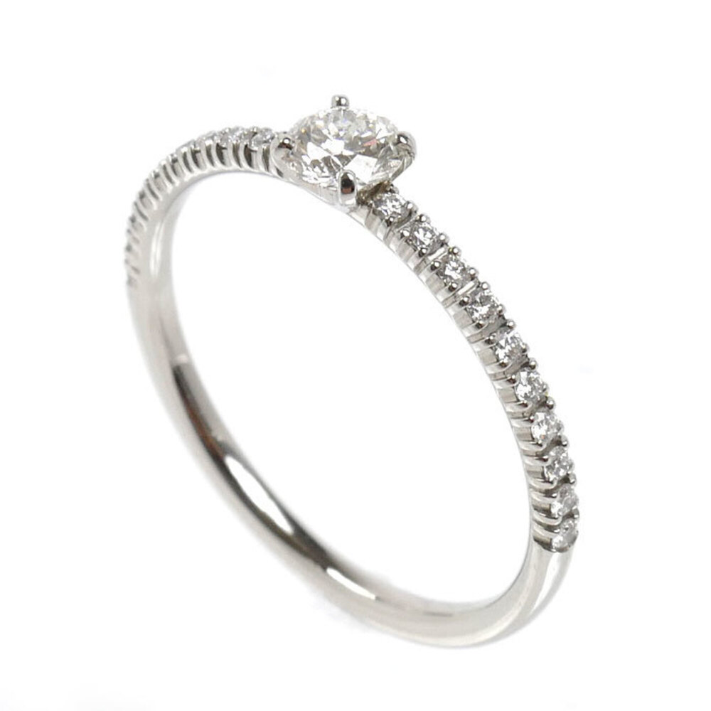CARTIER Silver Diamond Eternity Ring - Picture 2 of 8